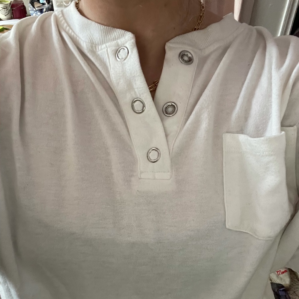 Cute white long sleeve